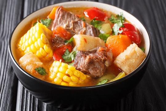Disfruta de este delicioso sopa <br> Caribeña