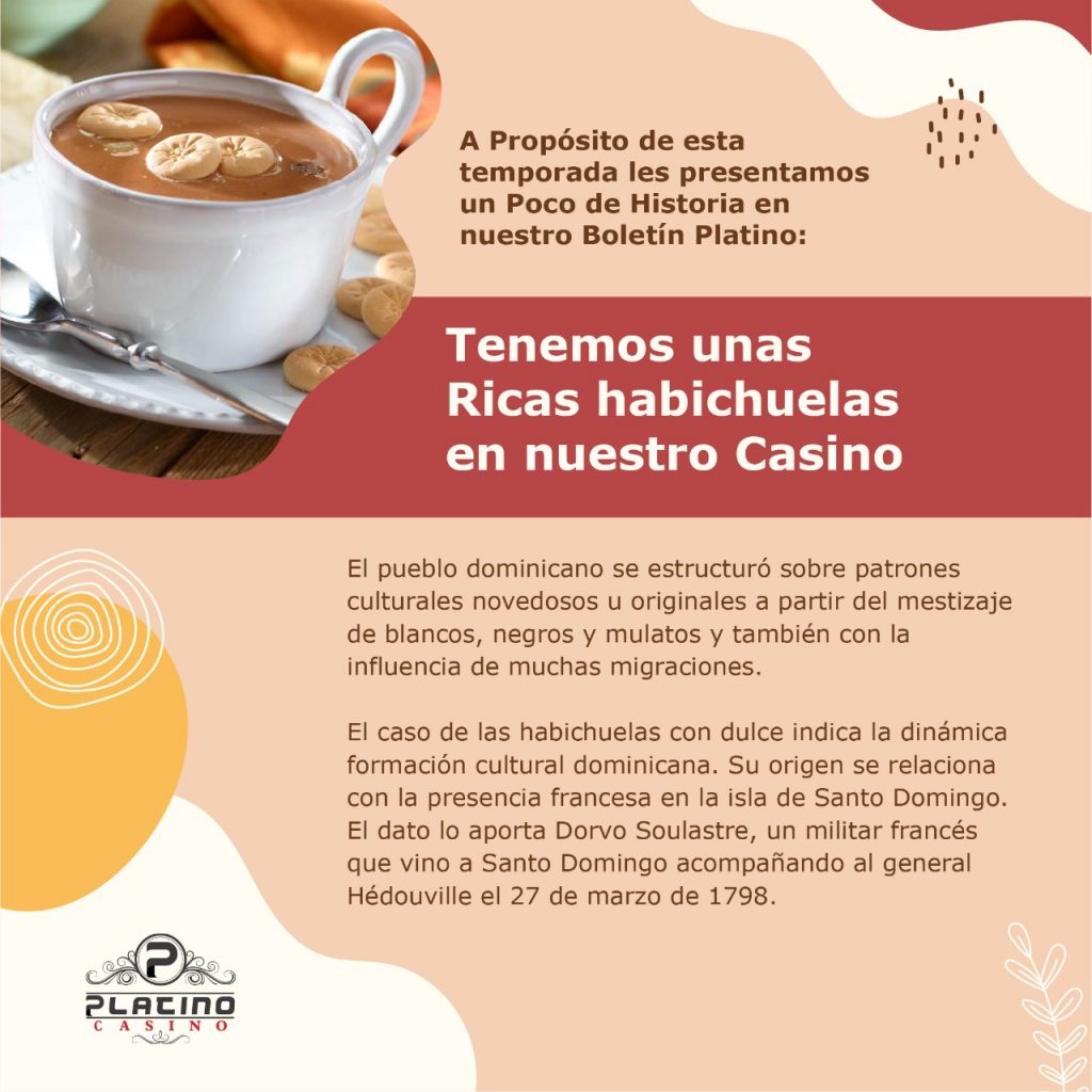 Tenemos unas Ricas Habichuela en Nuestro Casino. - Casino Platino